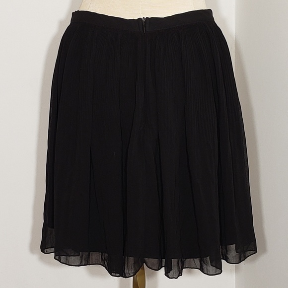Zara Basic black pleated mini skirt size XS - Picture 5 of 8